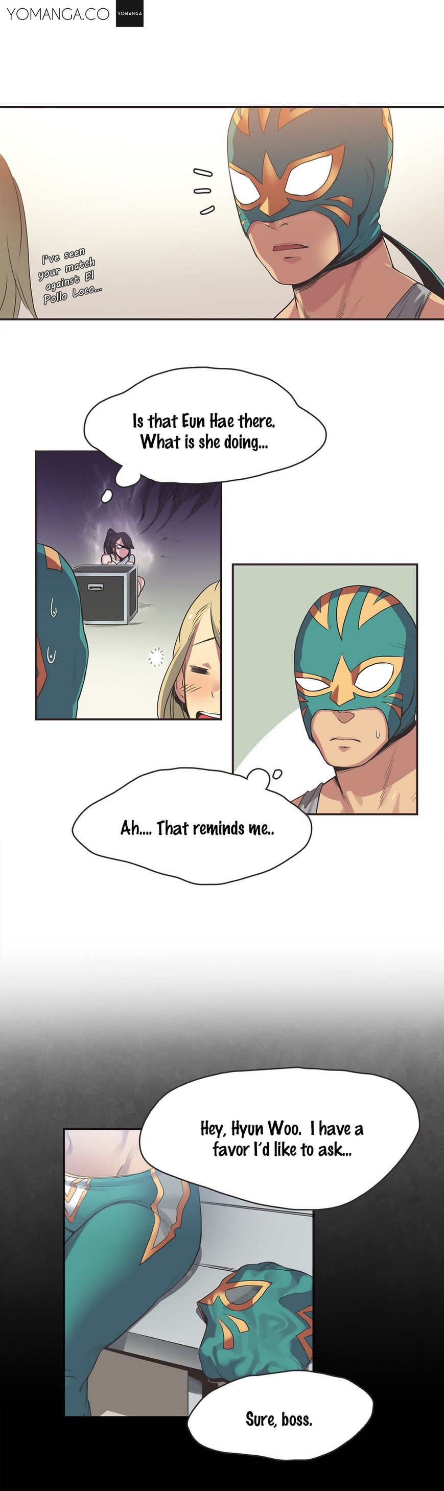 Sports Girl Chapter 18 page 6 - Chapter 18 : Queen of the Ring #2