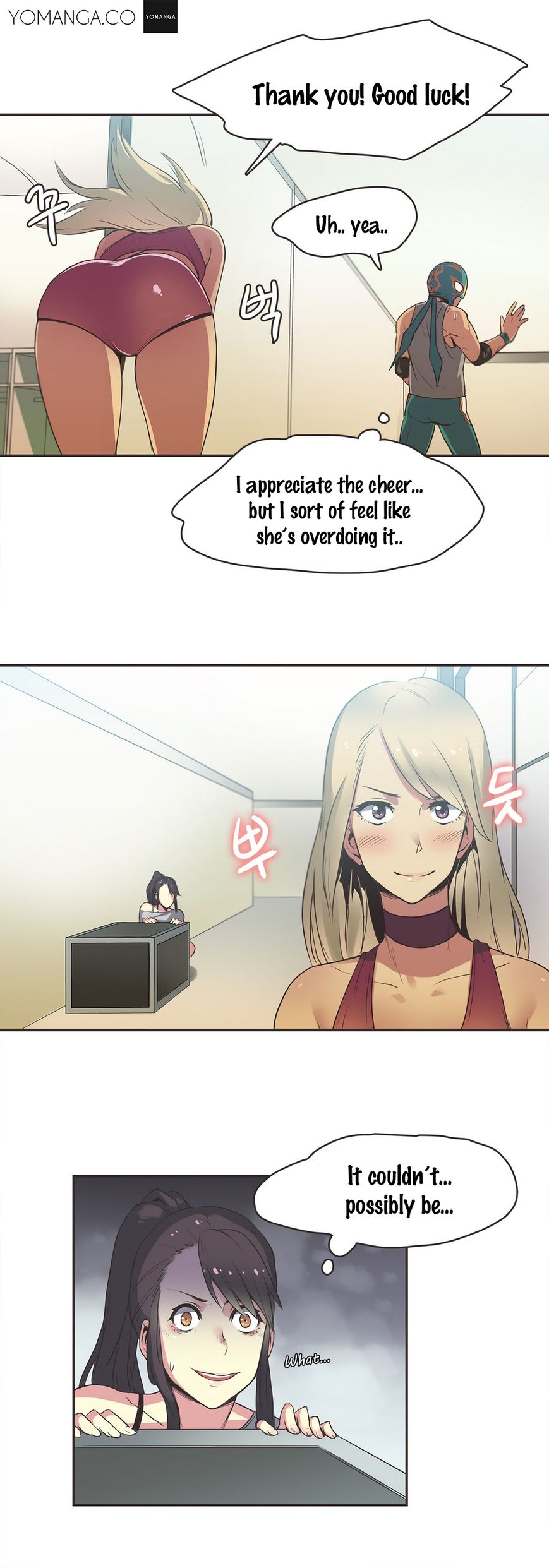 Sports Girl Chapter 18 page 9 - Chapter 18 : Queen of the Ring #2