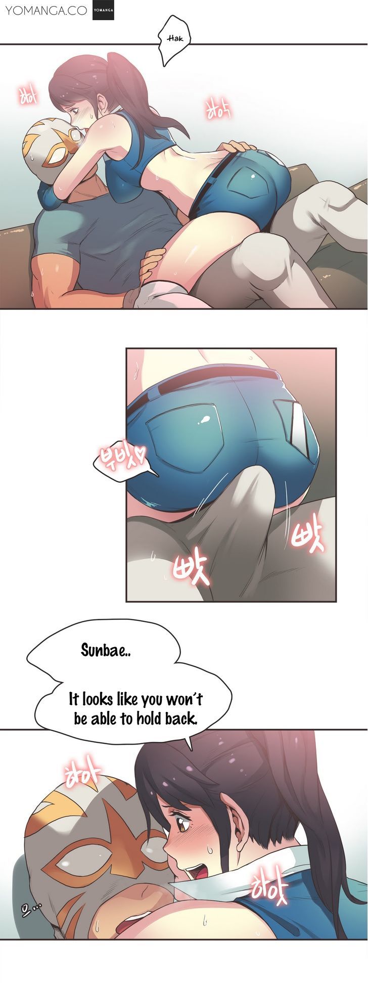 Sports Girl Chapter 19.2 page 12 - Chapter 19 v2 : Queen of the Ring #3