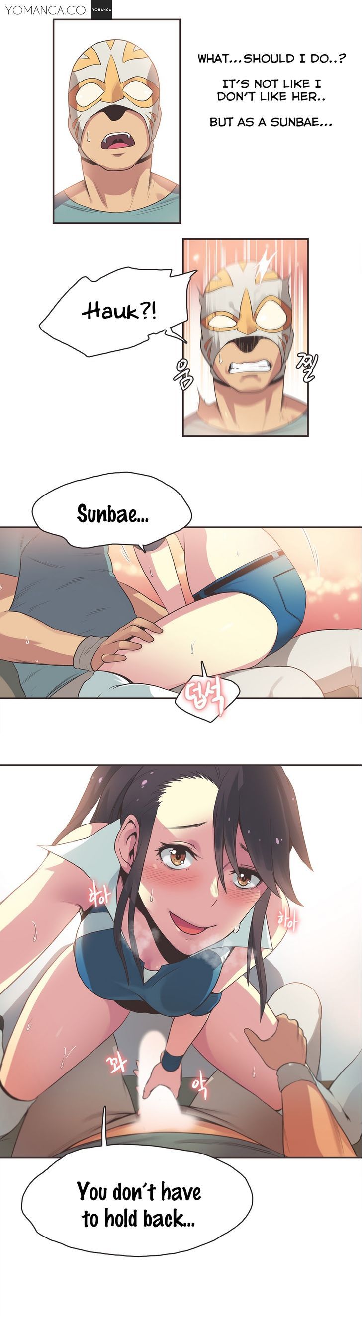 Sports Girl Chapter 19.2 page 13 - Chapter 19 v2 : Queen of the Ring #3