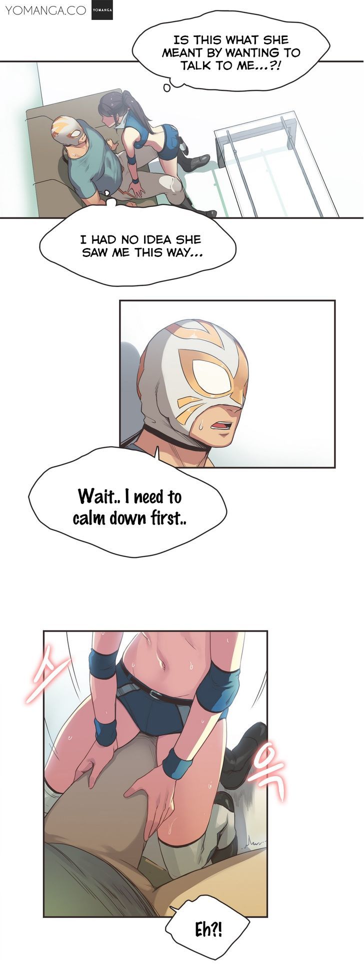 Sports Girl Chapter 19.2 page 4 - Chapter 19 v2 : Queen of the Ring #3