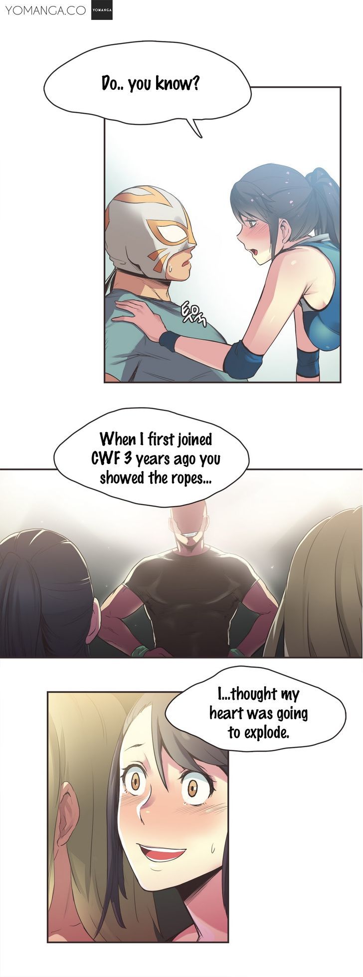 Sports Girl Chapter 19.2 page 5 - Chapter 19 v2 : Queen of the Ring #3