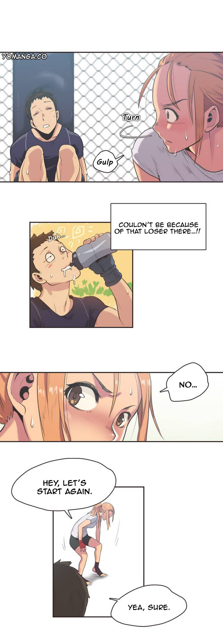 Sports Girl Chapter 2 page 11 - Chapter 2 : Fighter, Ah-Yeon Park #2