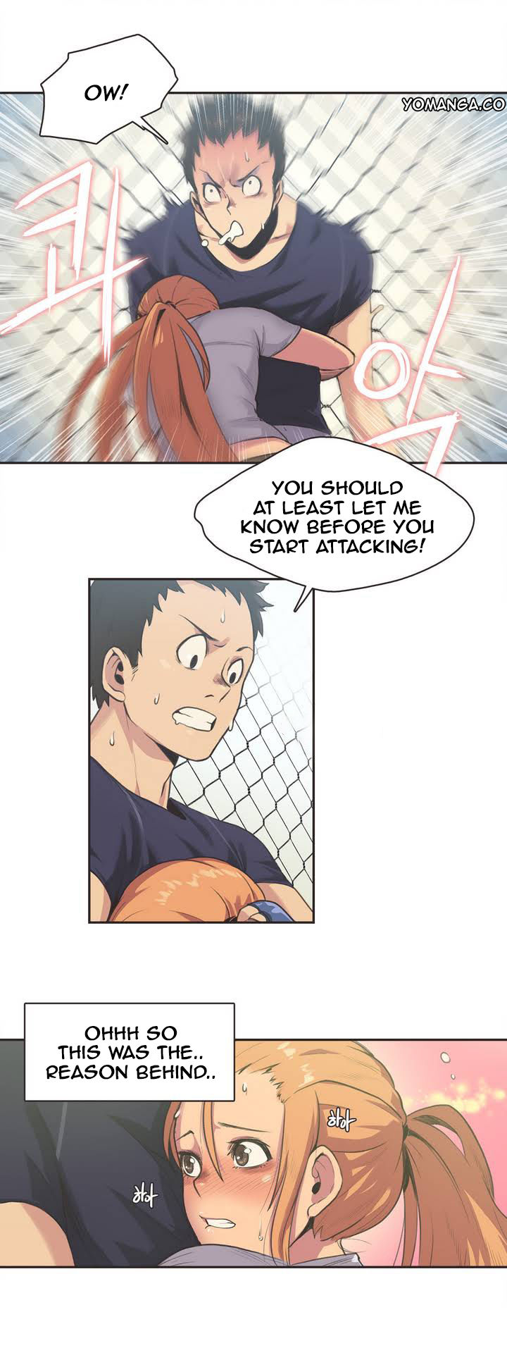 Sports Girl Chapter 2 page 12 - Chapter 2 : Fighter, Ah-Yeon Park #2