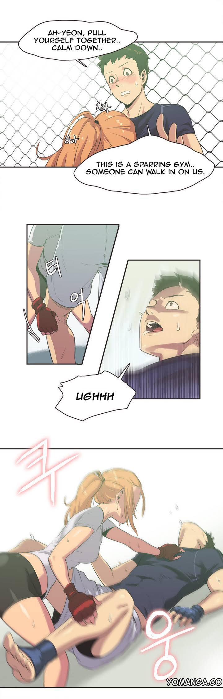 Sports Girl Chapter 2 page 17 - Chapter 2 : Fighter, Ah-Yeon Park #2