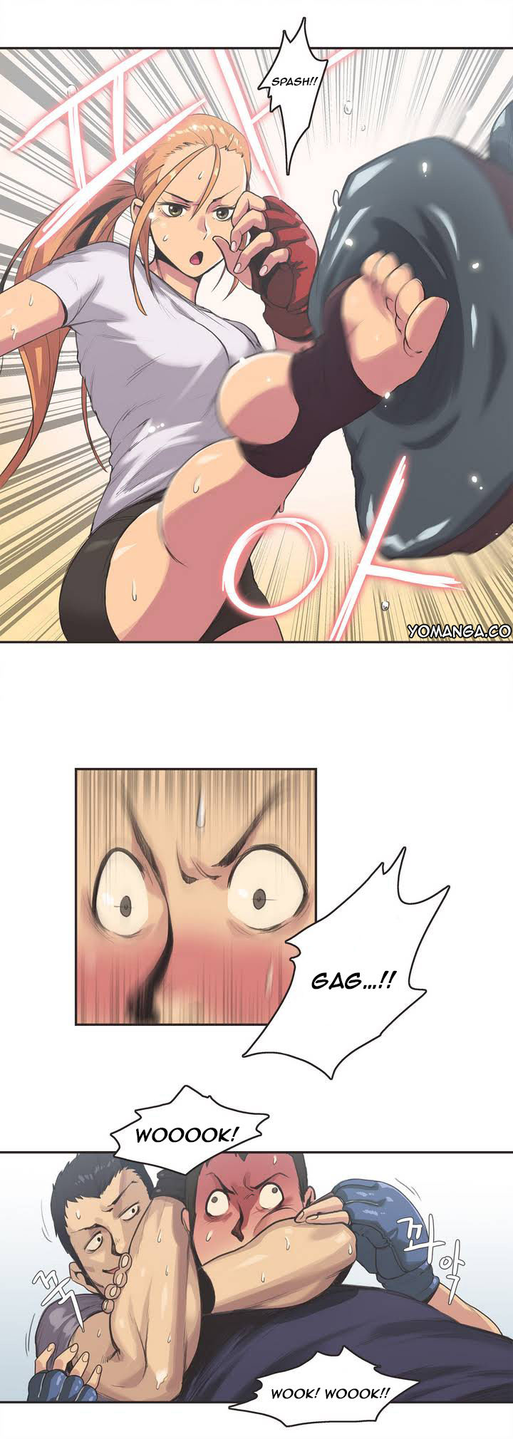 Sports Girl Chapter 2 page 2 - Chapter 2 : Fighter, Ah-Yeon Park #2