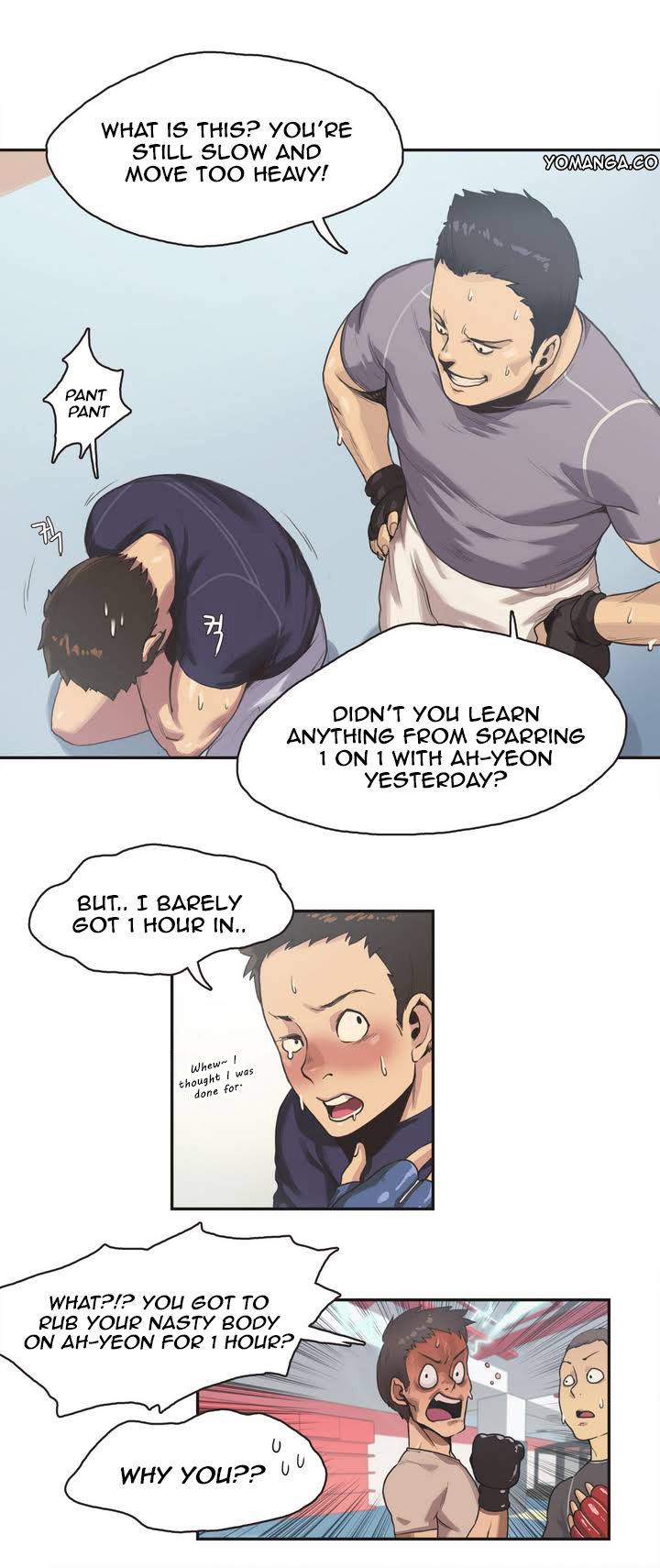Sports Girl Chapter 2 page 3 - Chapter 2 : Fighter, Ah-Yeon Park #2