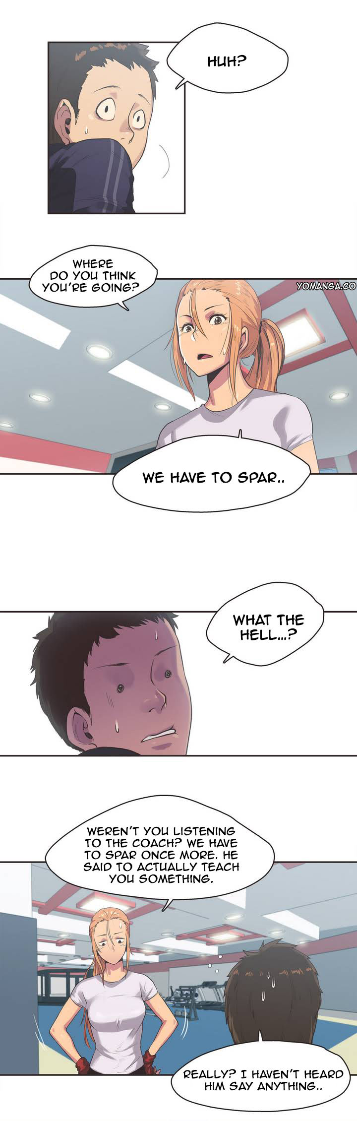 Sports Girl Chapter 2 page 5 - Chapter 2 : Fighter, Ah-Yeon Park #2