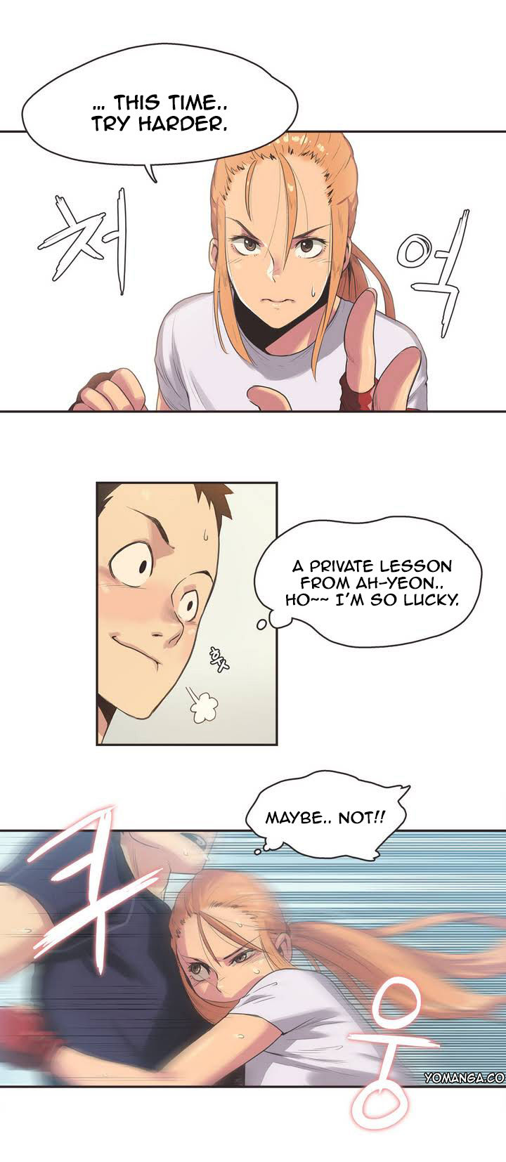Sports Girl Chapter 2 page 7 - Chapter 2 : Fighter, Ah-Yeon Park #2