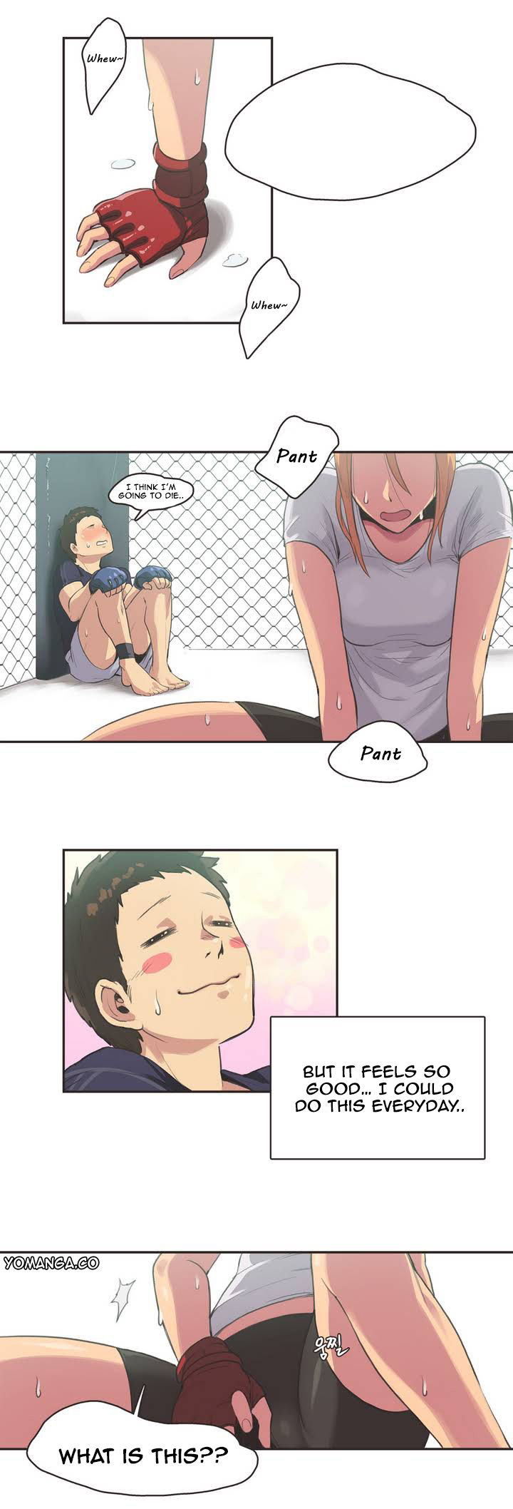 Sports Girl Chapter 2 page 9 - Chapter 2 : Fighter, Ah-Yeon Park #2