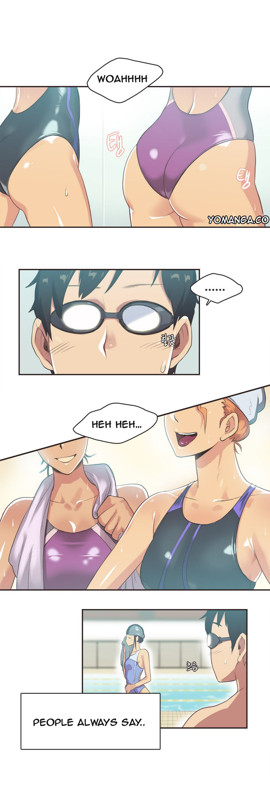 Sports Girl Chapter 5 page 3 - Chapter 5 : Swimming Pool Bonds #1