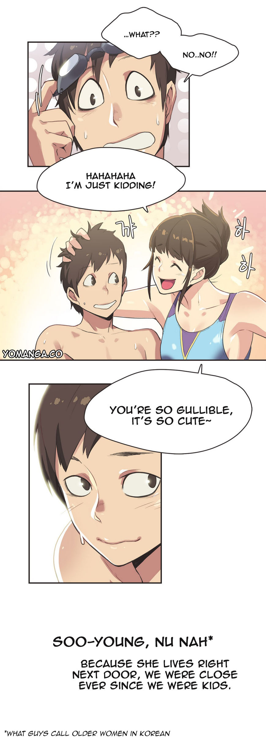 Sports Girl Chapter 5 page 8 - Chapter 5 : Swimming Pool Bonds #1