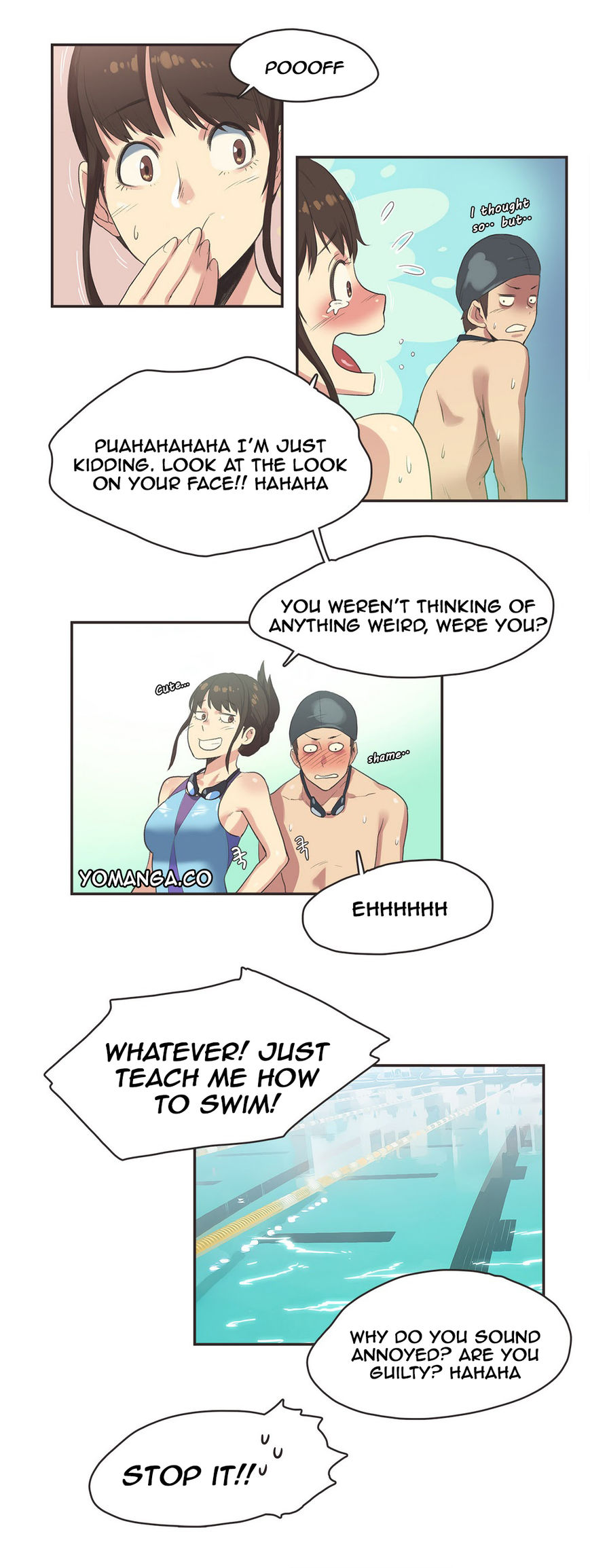 Sports Girl Chapter 6 page 13 - Chapter 6 : Swimming Pool Bonds #2