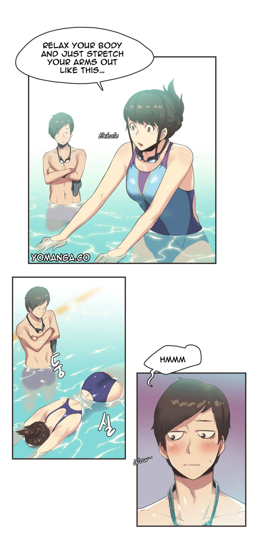 Sports Girl Chapter 6 page 2 - Chapter 6 : Swimming Pool Bonds #2