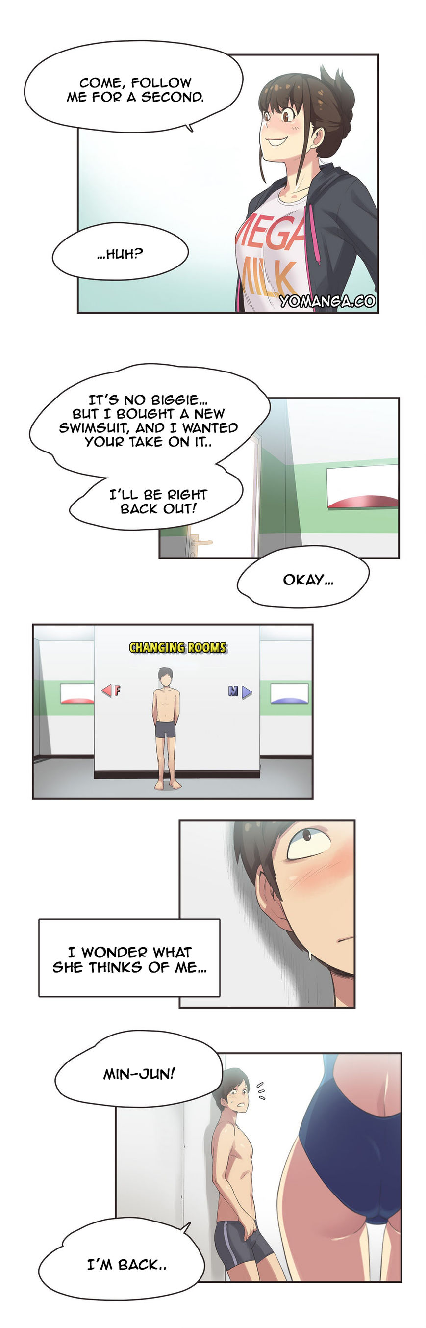 Sports Girl Chapter 6 page 21 - Chapter 6 : Swimming Pool Bonds #2
