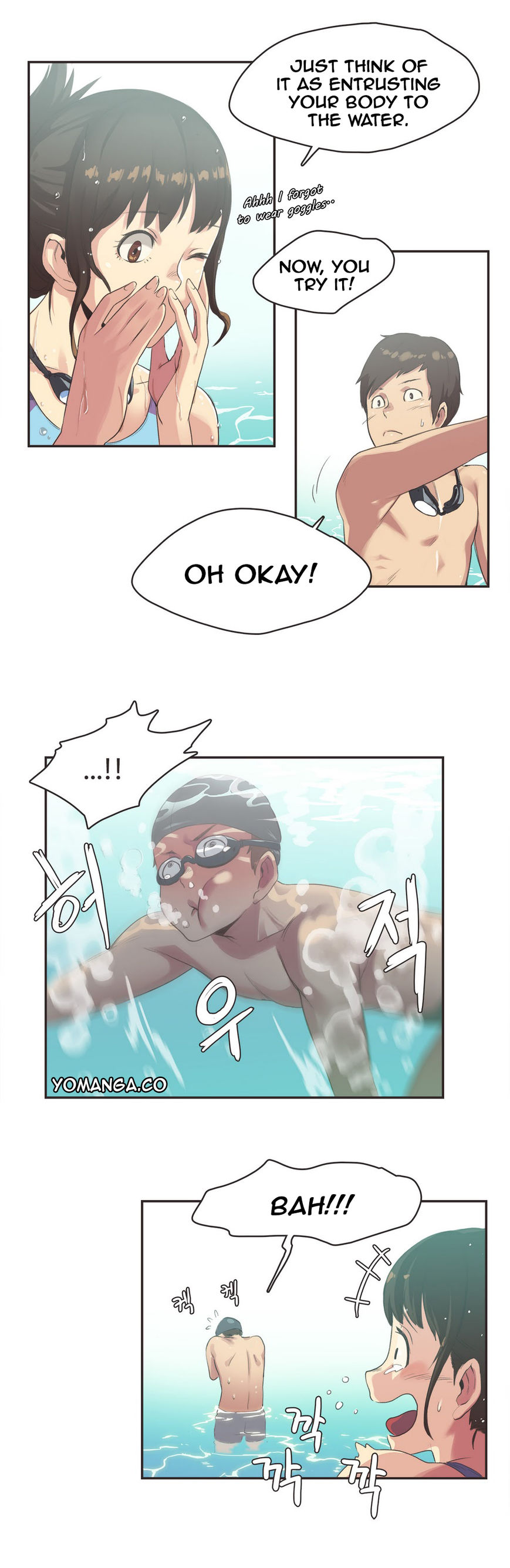 Sports Girl Chapter 6 page 4 - Chapter 6 : Swimming Pool Bonds #2