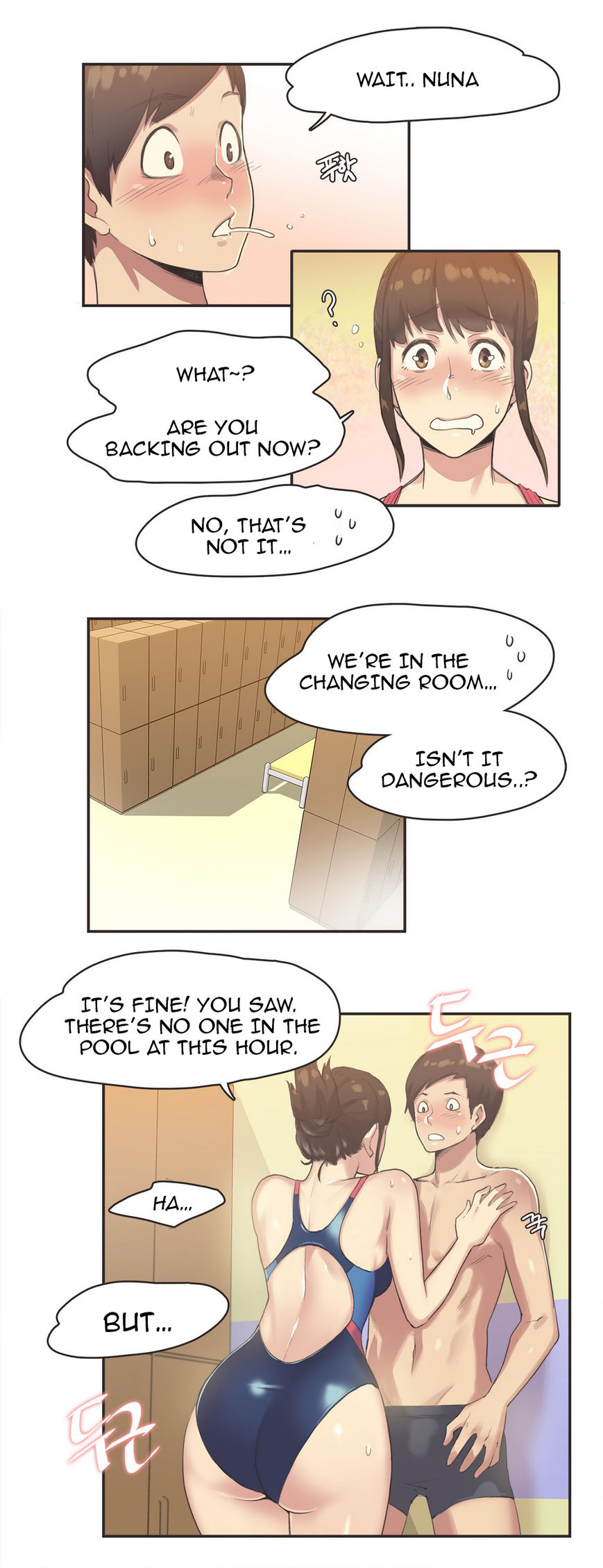 Sports Girl Chapter 7 page 8 - Chapter 7 : Swimming Pool Bonds #3