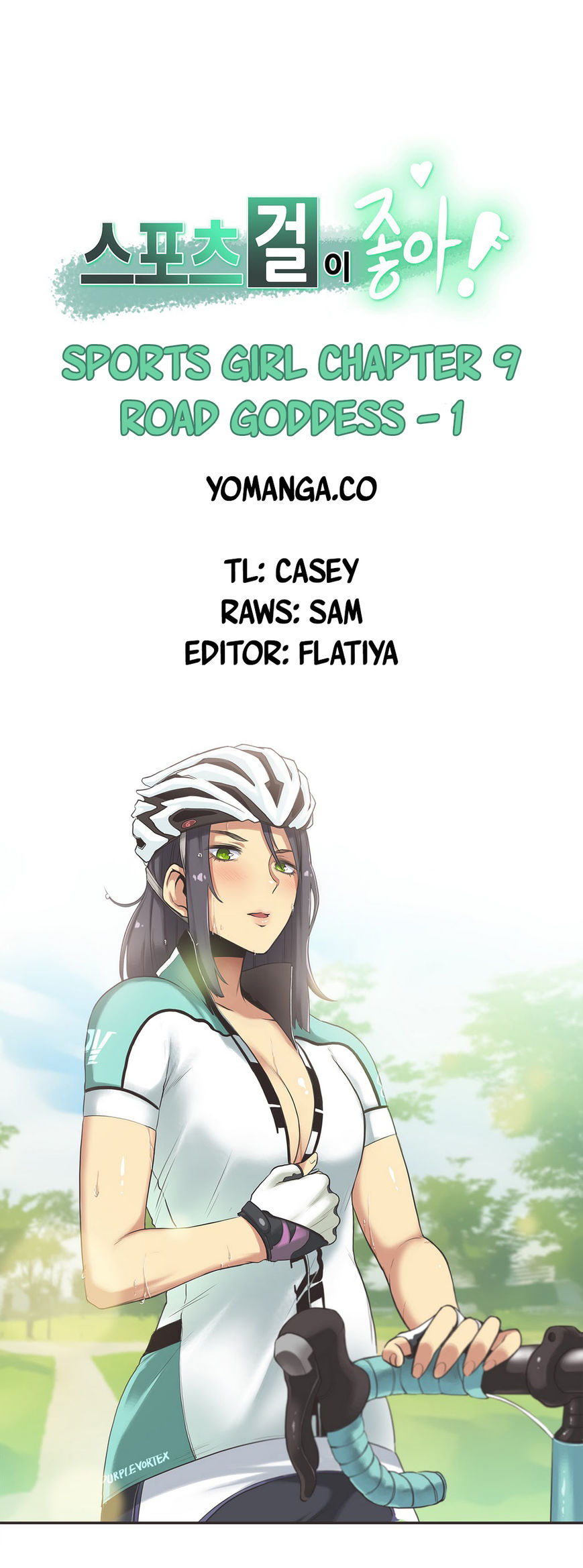 Sports Girl Chapter 9 page 1 - Chapter 9 : Road Goddess -1