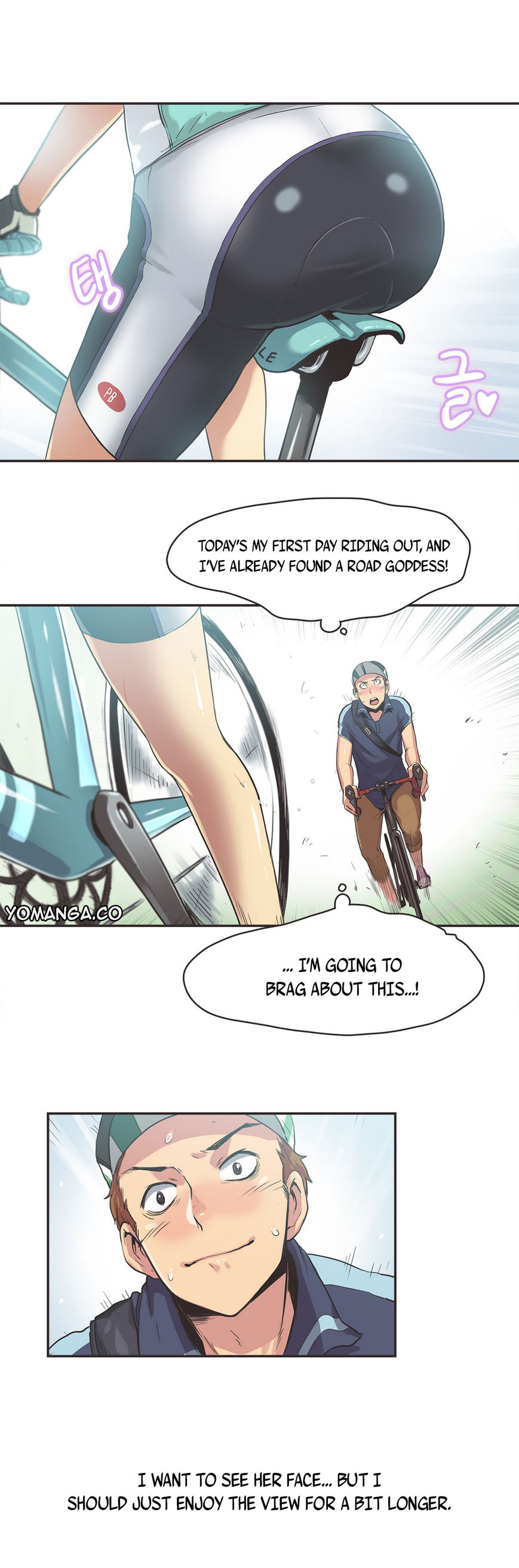 Sports Girl Chapter 9 page 11 - Chapter 9 : Road Goddess -1