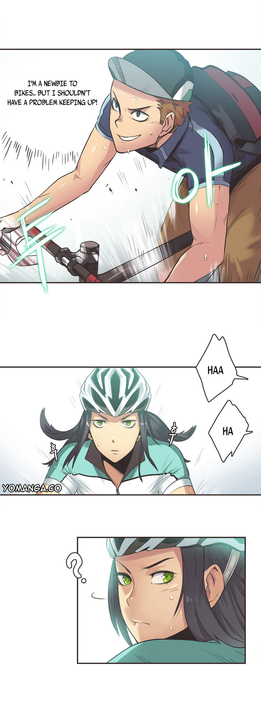 Sports Girl Chapter 9 page 14 - Chapter 9 : Road Goddess -1