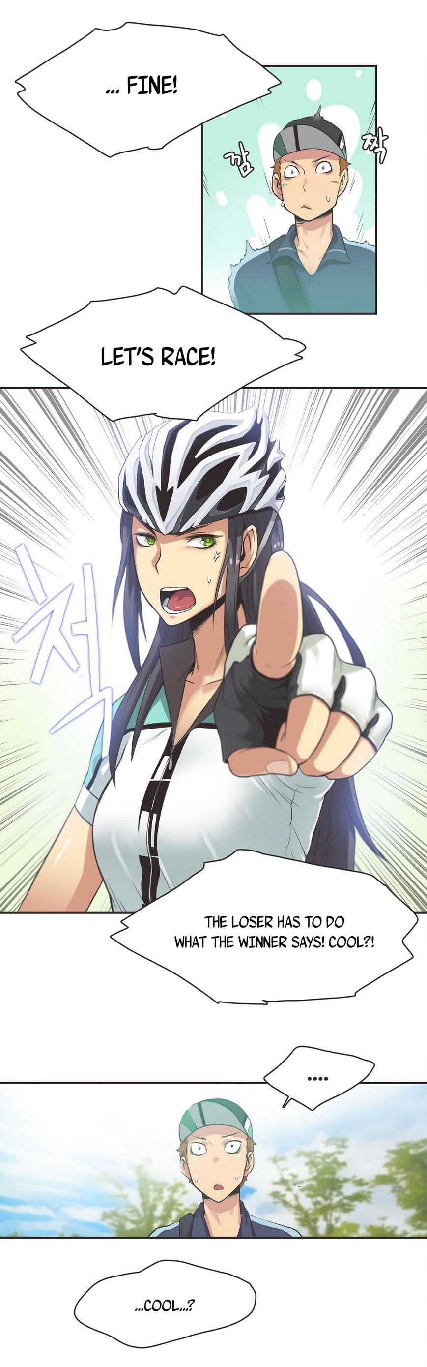 Sports Girl Chapter 9 page 21 - Chapter 9 : Road Goddess -1