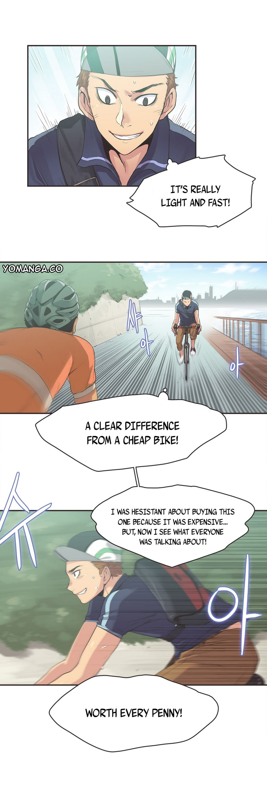 Sports Girl Chapter 9 page 3 - Chapter 9 : Road Goddess -1