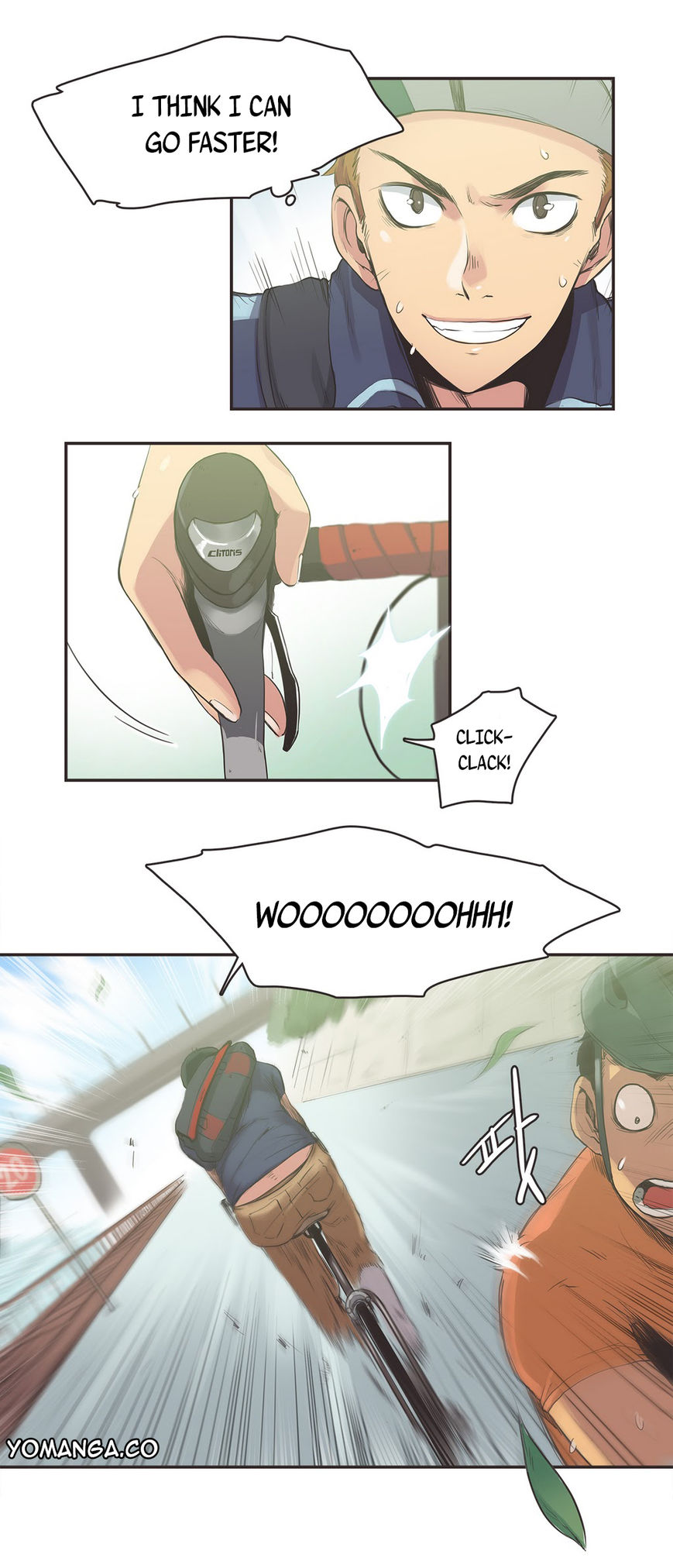 Sports Girl Chapter 9 page 4 - Chapter 9 : Road Goddess -1
