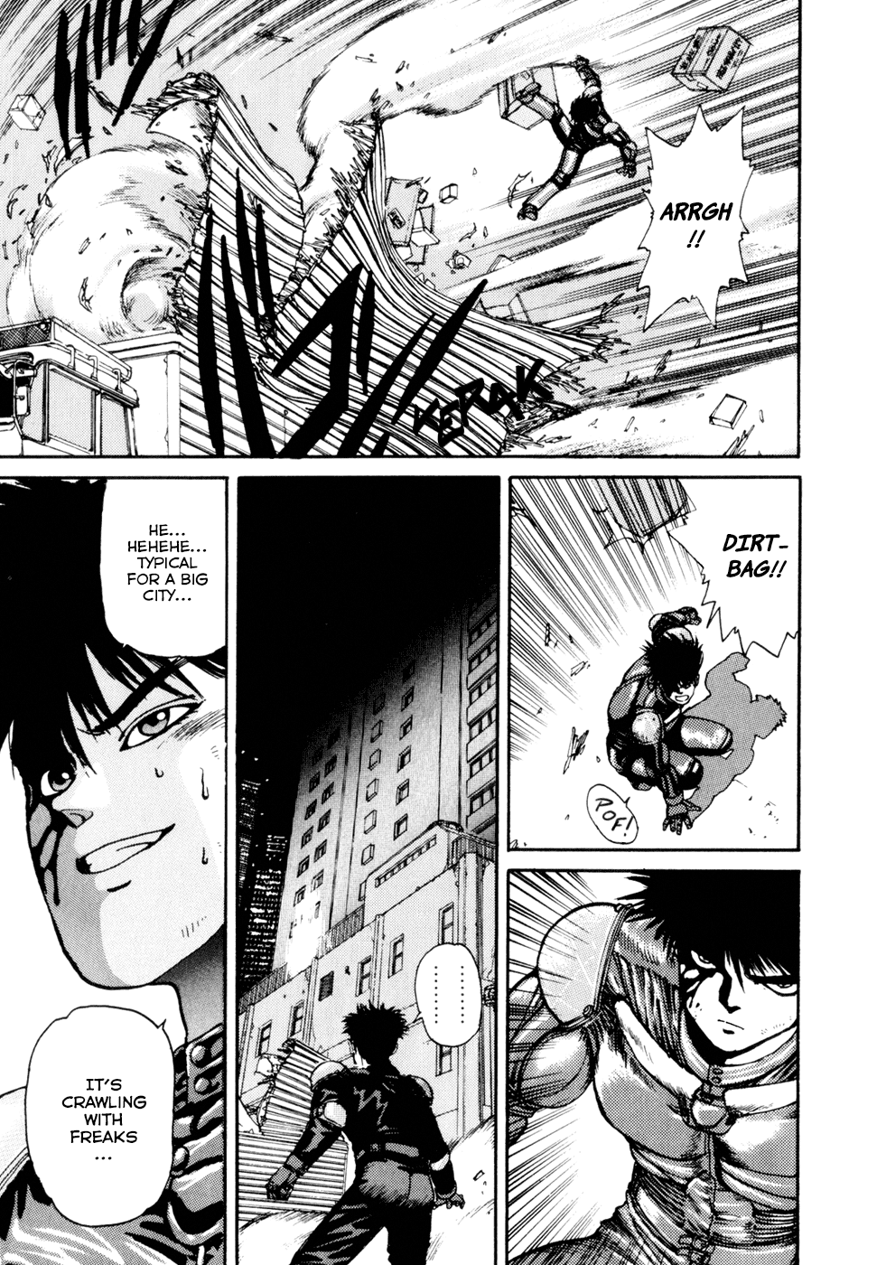 Spriggan Chapter 3.2 page 13 - Chapter 3 v2 : The Shrine of Fire 2