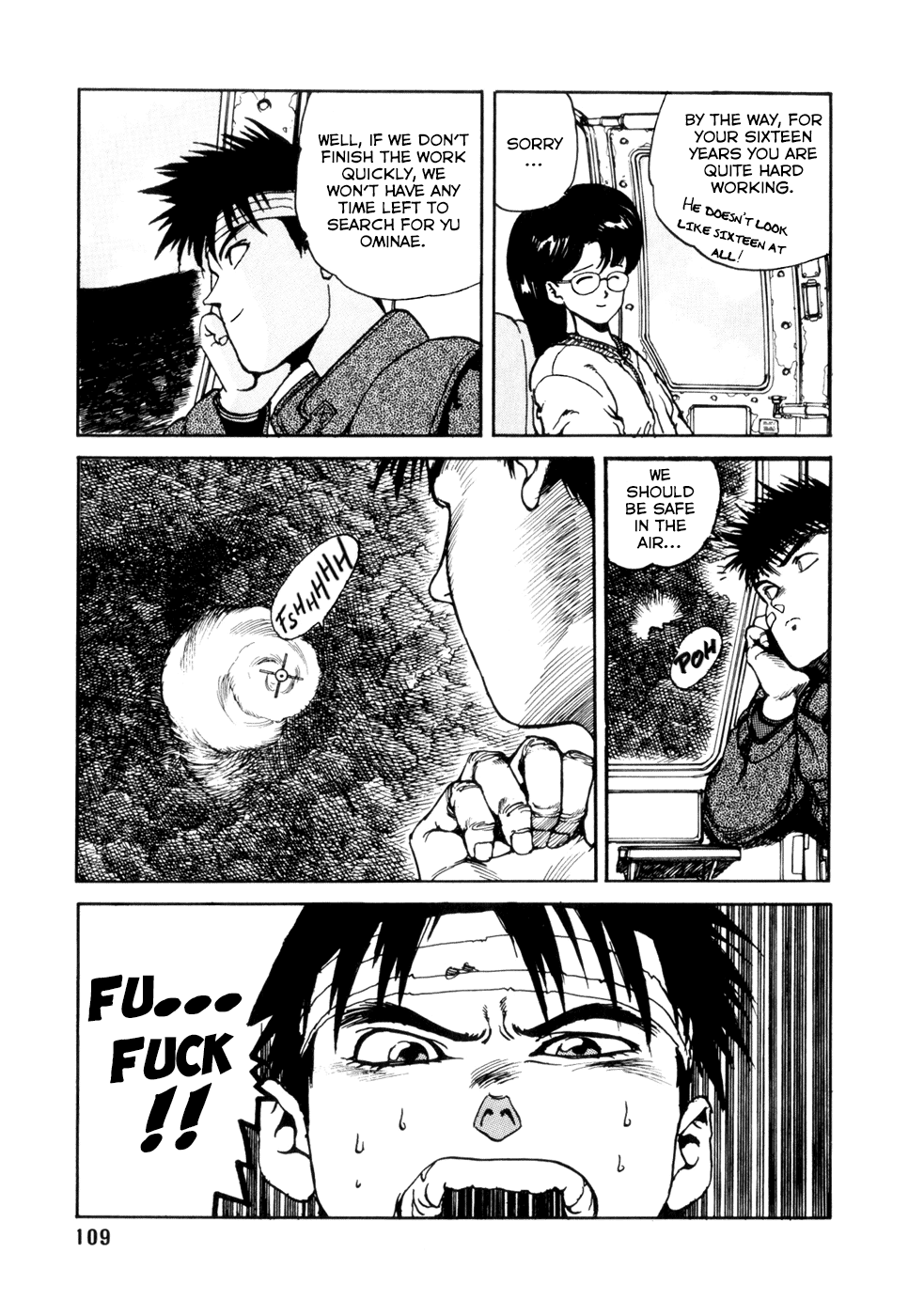 Spriggan Chapter 3.2 page 17 - Chapter 3 v2 : The Shrine of Fire 2