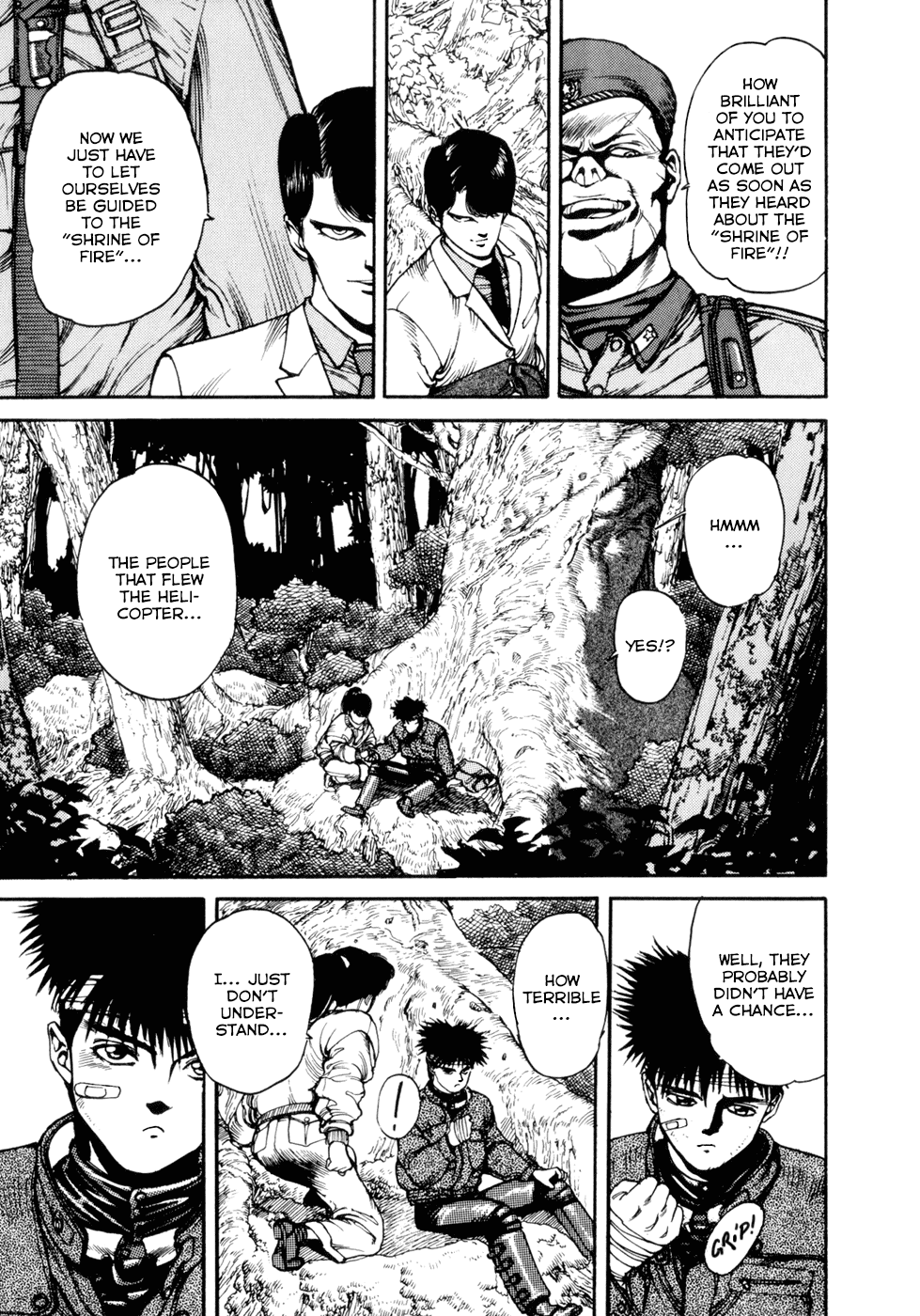 Spriggan Chapter 3.2 page 21 - Chapter 3 v2 : The Shrine of Fire 2