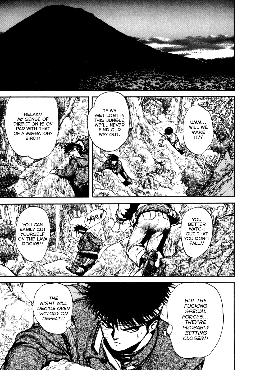 Spriggan Chapter 3.2 page 25 - Chapter 3 v2 : The Shrine of Fire 2