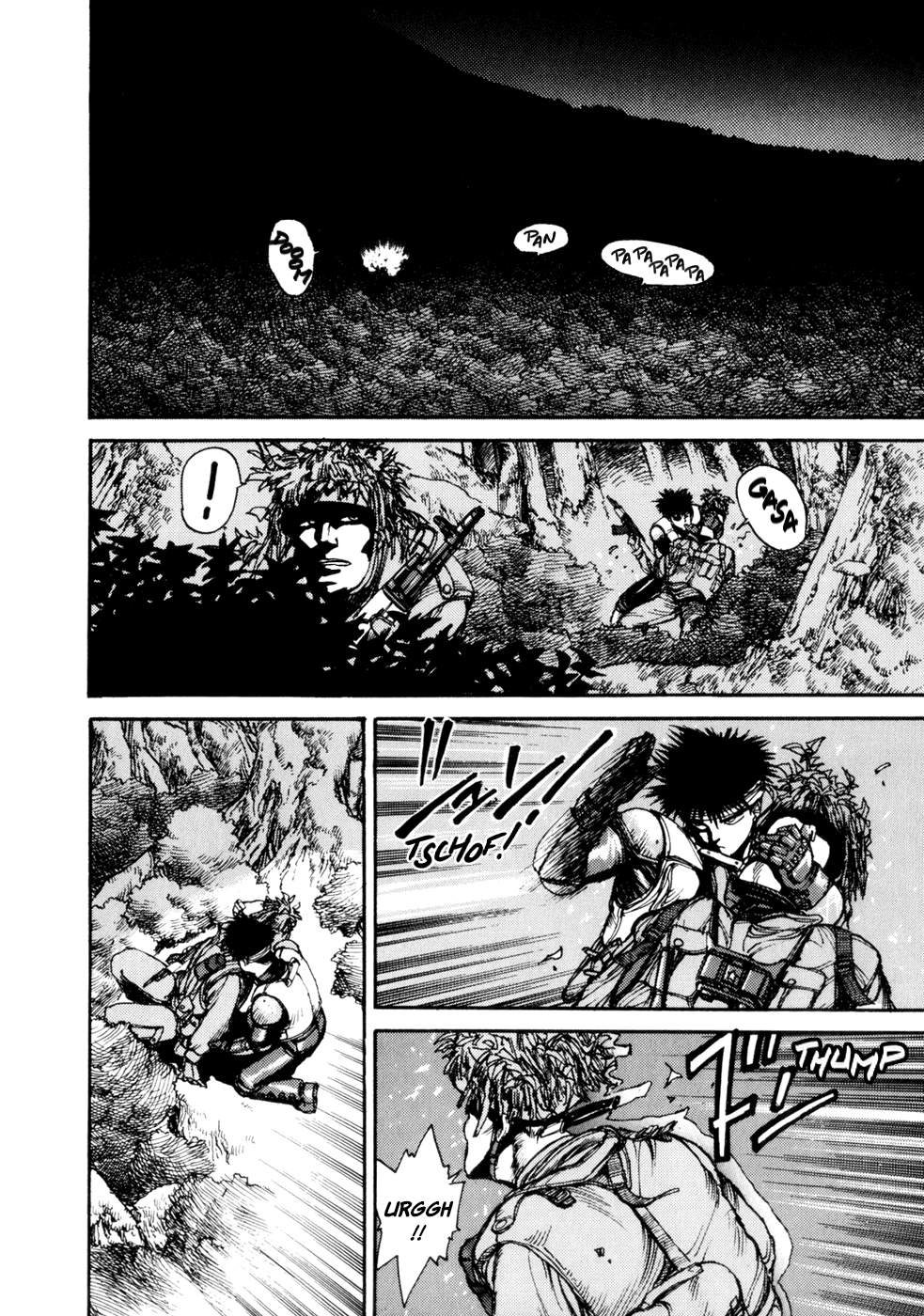 Spriggan Chapter 3.2 page 28 - Chapter 3 v2 : The Shrine of Fire 2