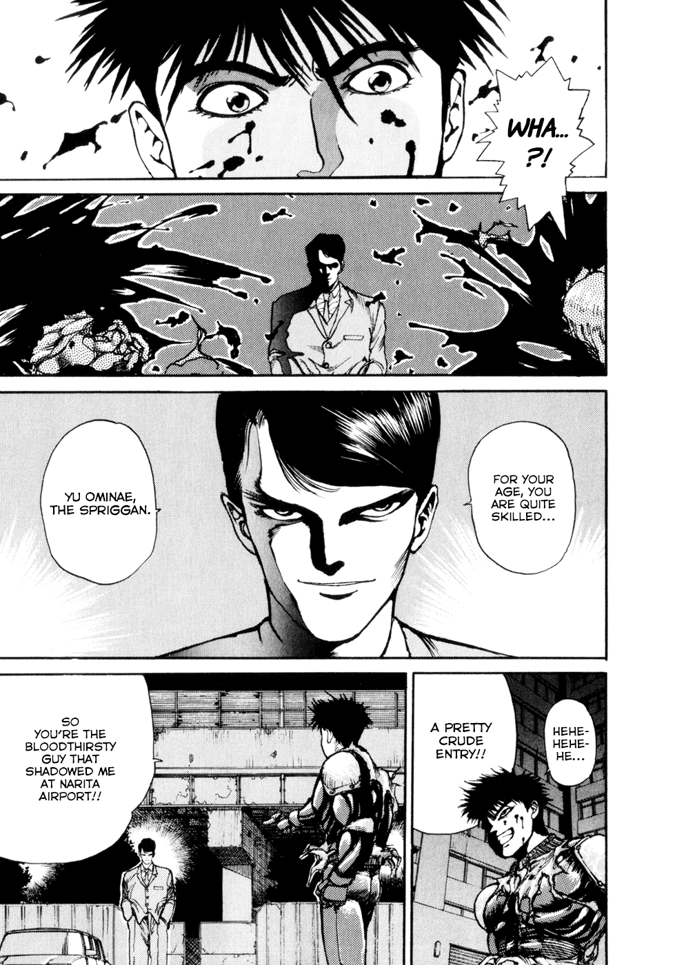 Spriggan Chapter 3.2 page 7 - Chapter 3 v2 : The Shrine of Fire 2