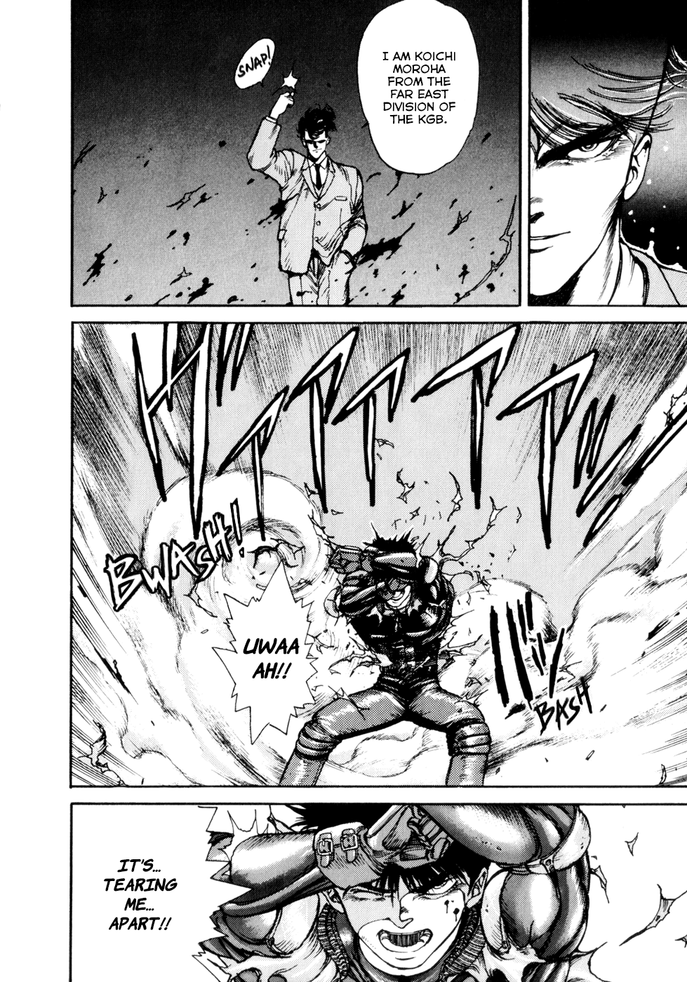 Spriggan Chapter 3.2 page 8 - Chapter 3 v2 : The Shrine of Fire 2
