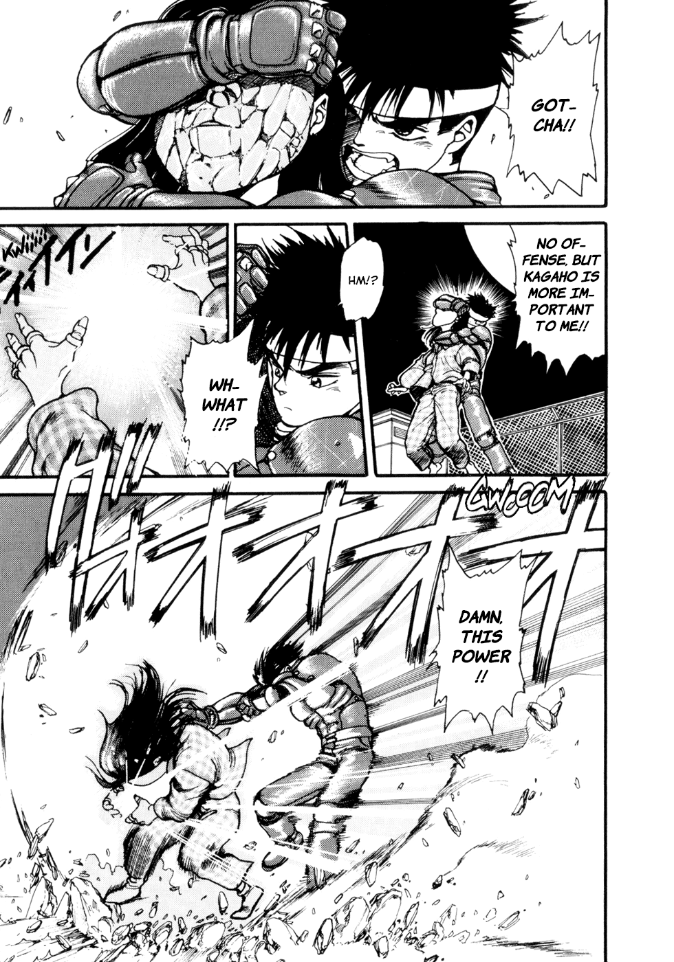 Spriggan Chapter 7.2 page 21 - Chapter 7 v2 : The Legend of the Mask 2