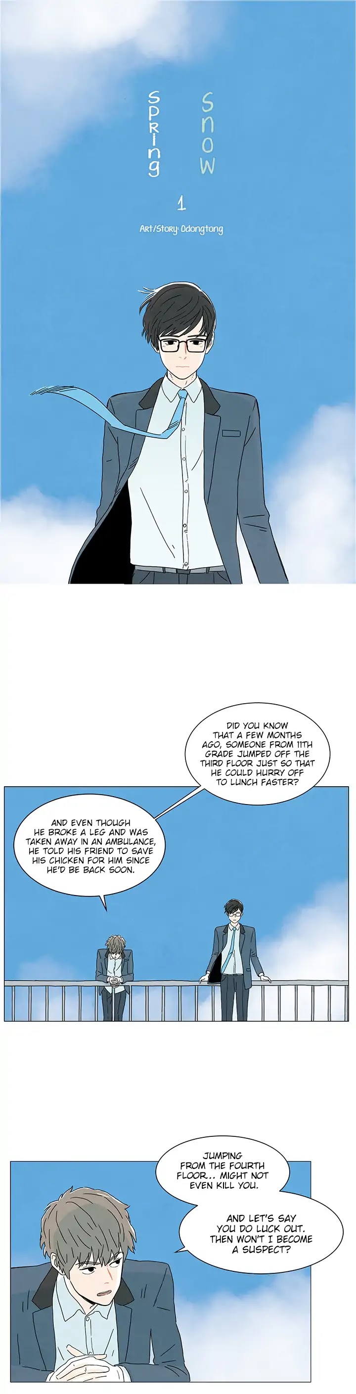 Spring Snow (Odongtong) Chapter 1 page 3 - Chapter 1
