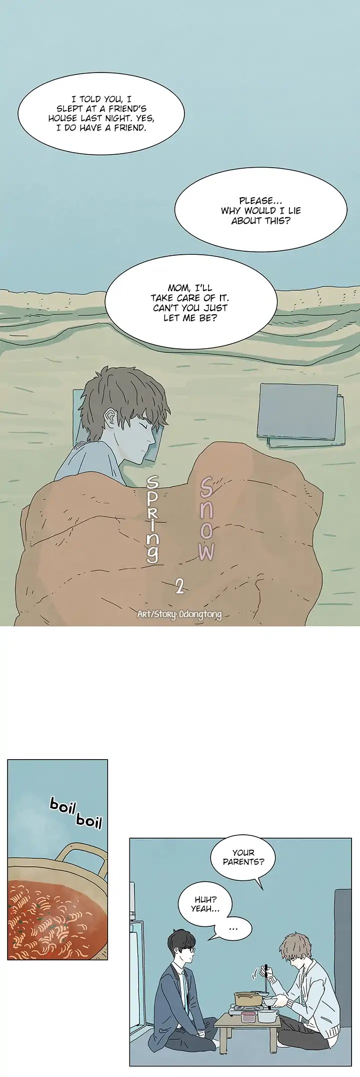 Spring Snow (Odongtong) Chapter 2 page 3 - Chapter 2