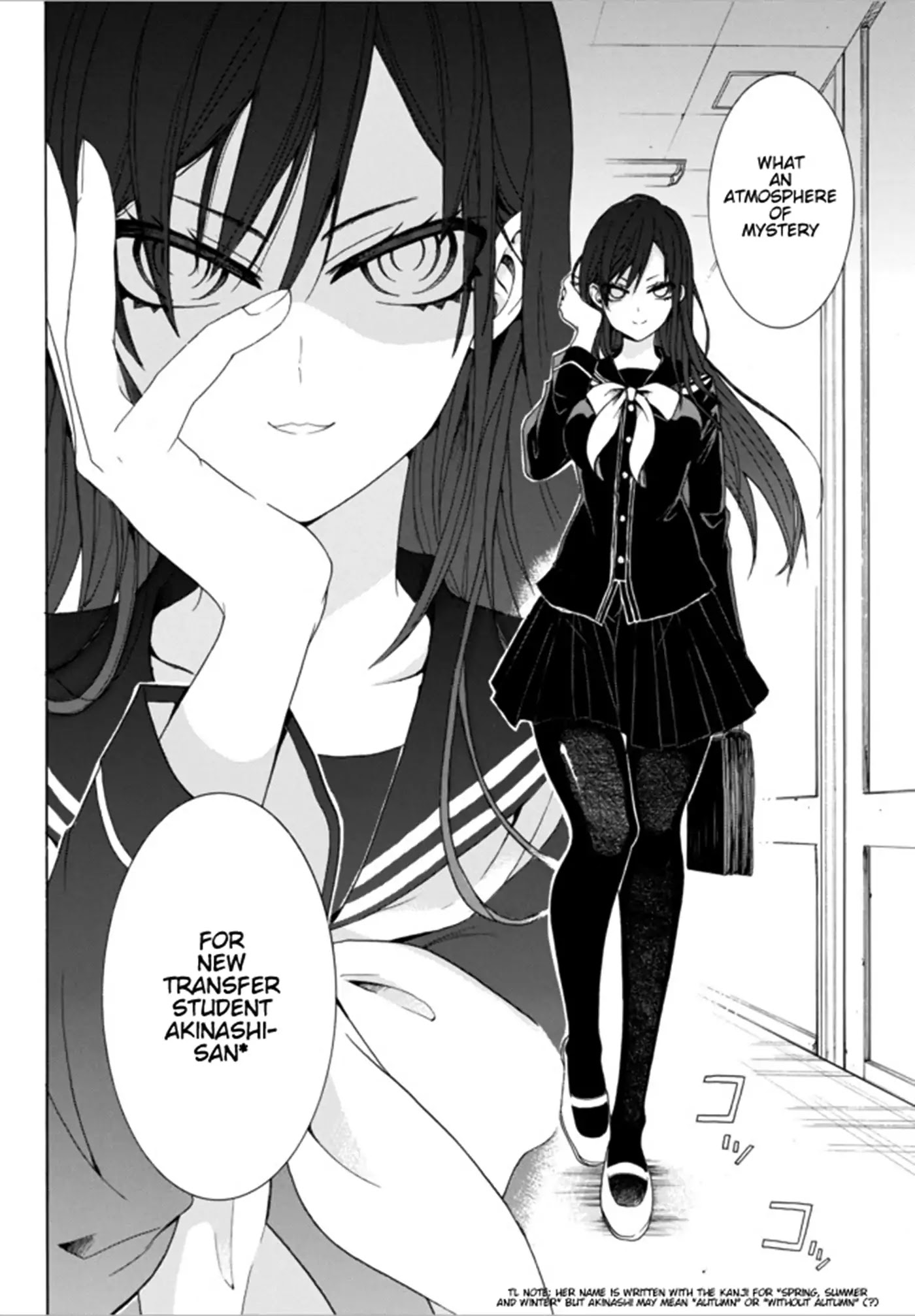 Spring, Summer, and Winter Have Been Cursed! Chapter 1 page 13 - Chapter 1: Jet-black witch