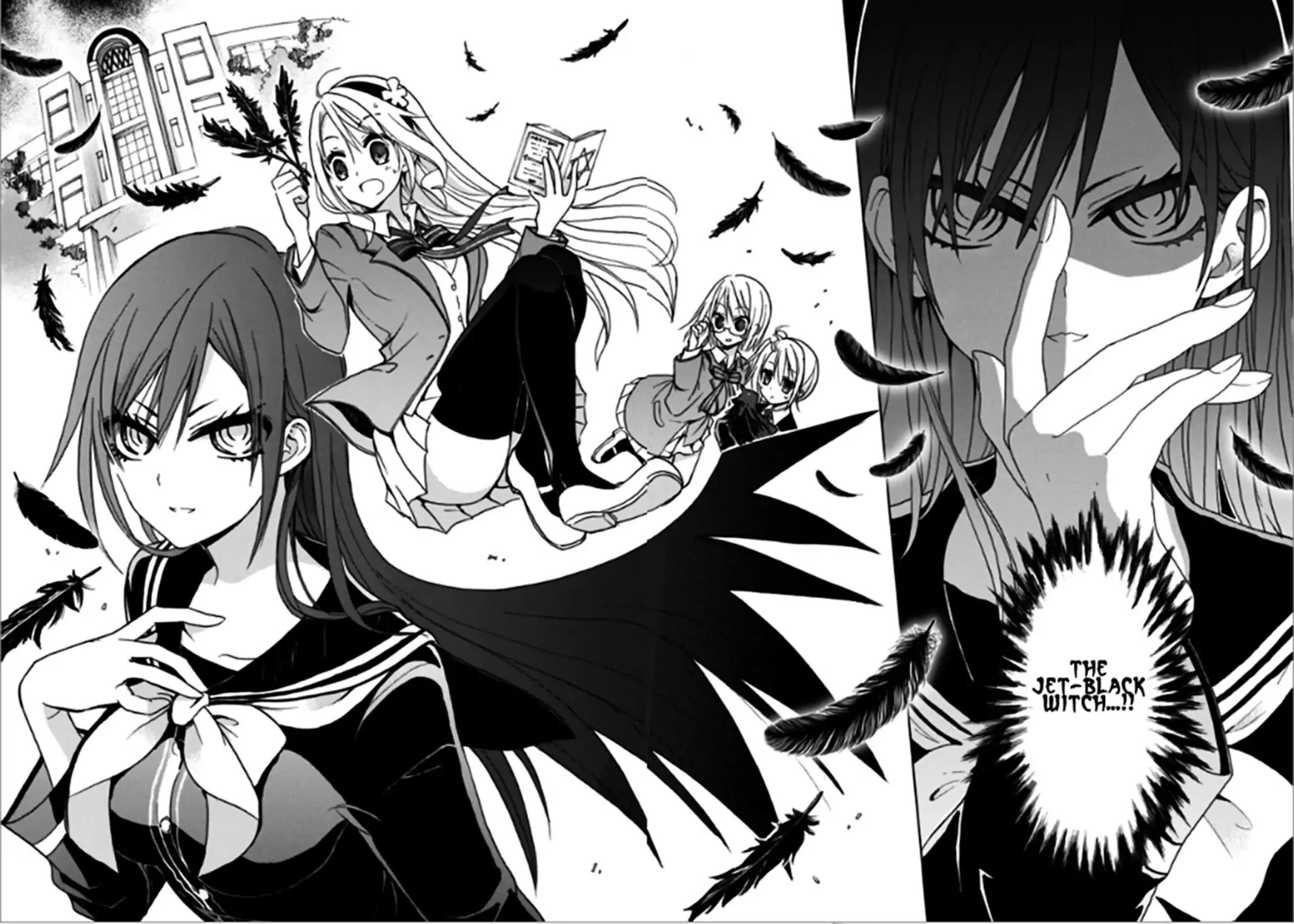 Spring, Summer, and Winter Have Been Cursed! Chapter 1 page 2 - Chapter 1: Jet-black witch