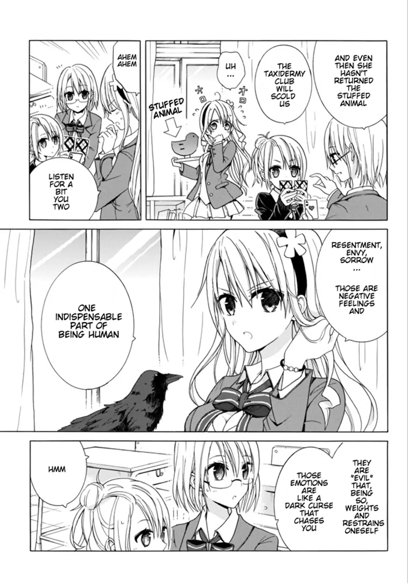Spring, Summer, and Winter Have Been Cursed! Chapter 1 page 6 - Chapter 1: Jet-black witch