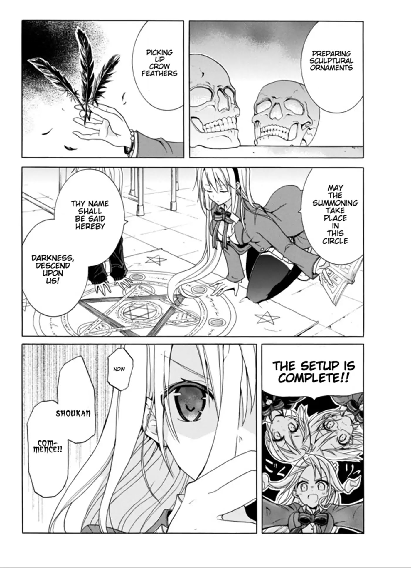 Spring, Summer, and Winter Have Been Cursed! Chapter 1 page 9 - Chapter 1: Jet-black witch