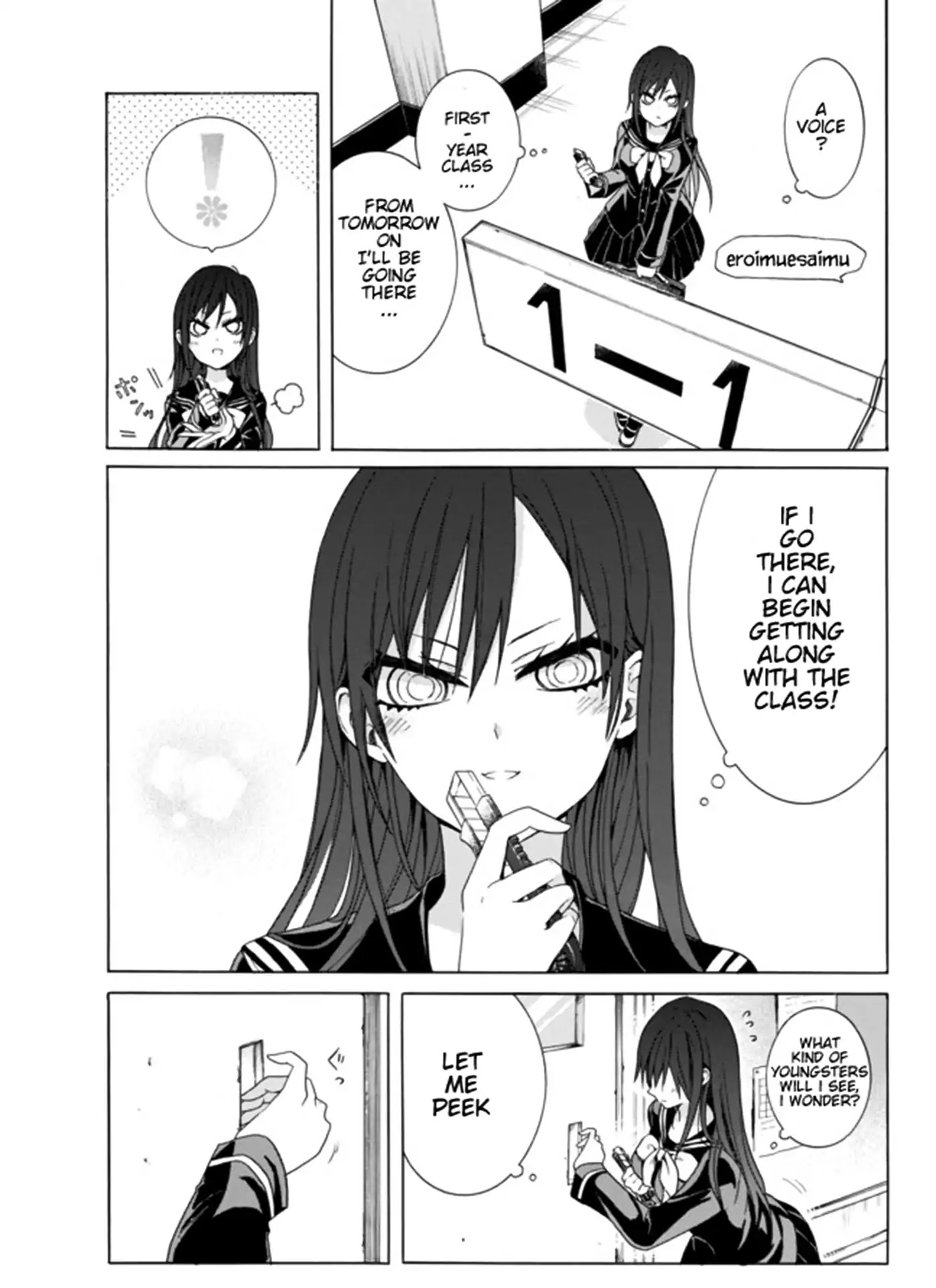Spring, Summer, and Winter Have Been Cursed! Chapter 2 page 5 - Chapter 2: Jet-black witch (2)