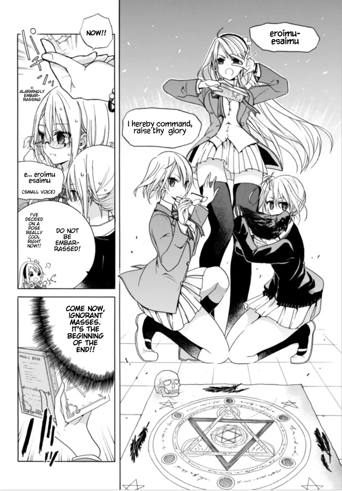 Spring, Summer, and Winter Have Been Cursed! Chapter 2 page 6 - Chapter 2: Jet-black witch (2)