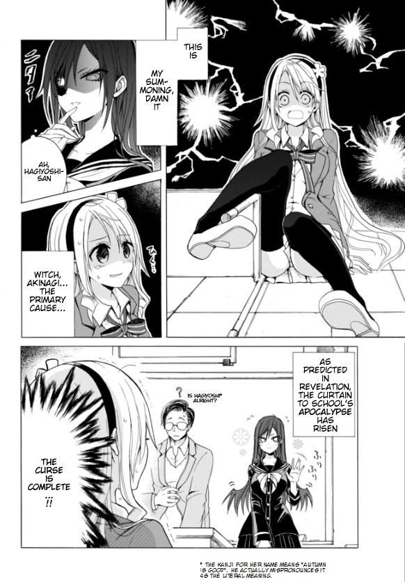 Spring, Summer, and Winter Have Been Cursed! Chapter 3 page 15 - Chapter 3: Jet-black witch (3)