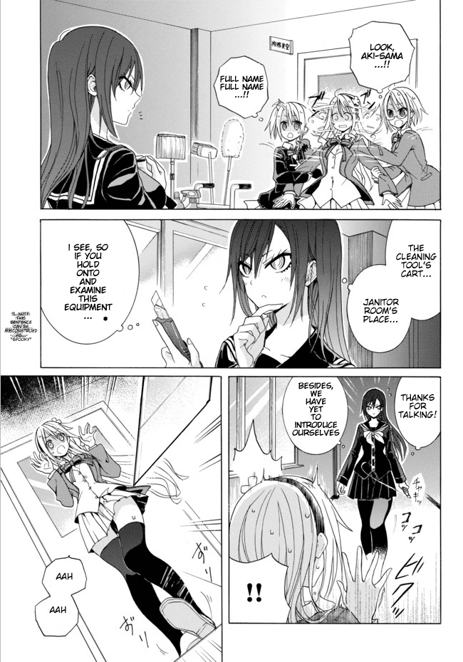 Spring, Summer, and Winter Have Been Cursed! Chapter 3 page 8 - Chapter 3: Jet-black witch (3)