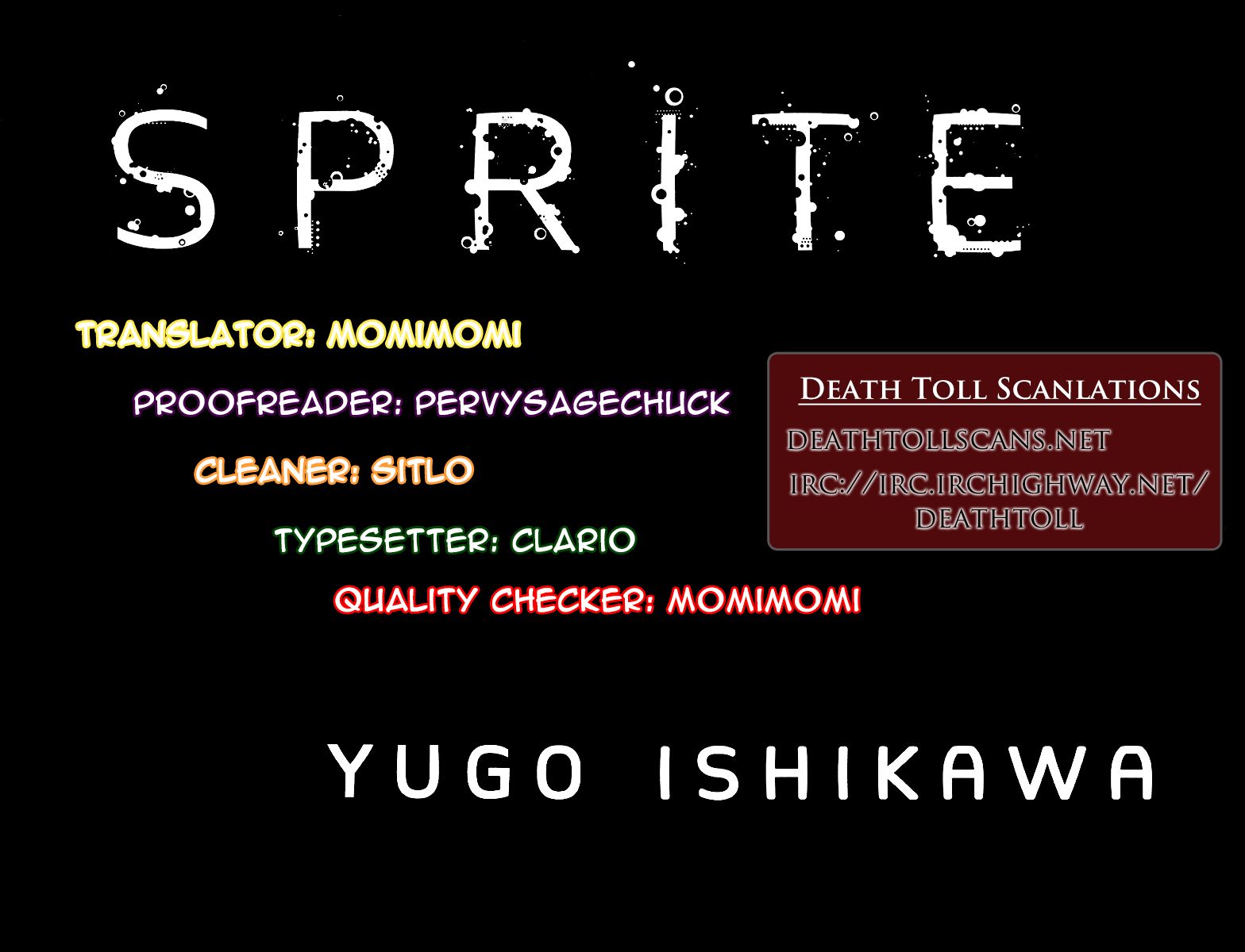 Sprite Chapter 41 page 1 - Chapter 41 : Metamorphoses