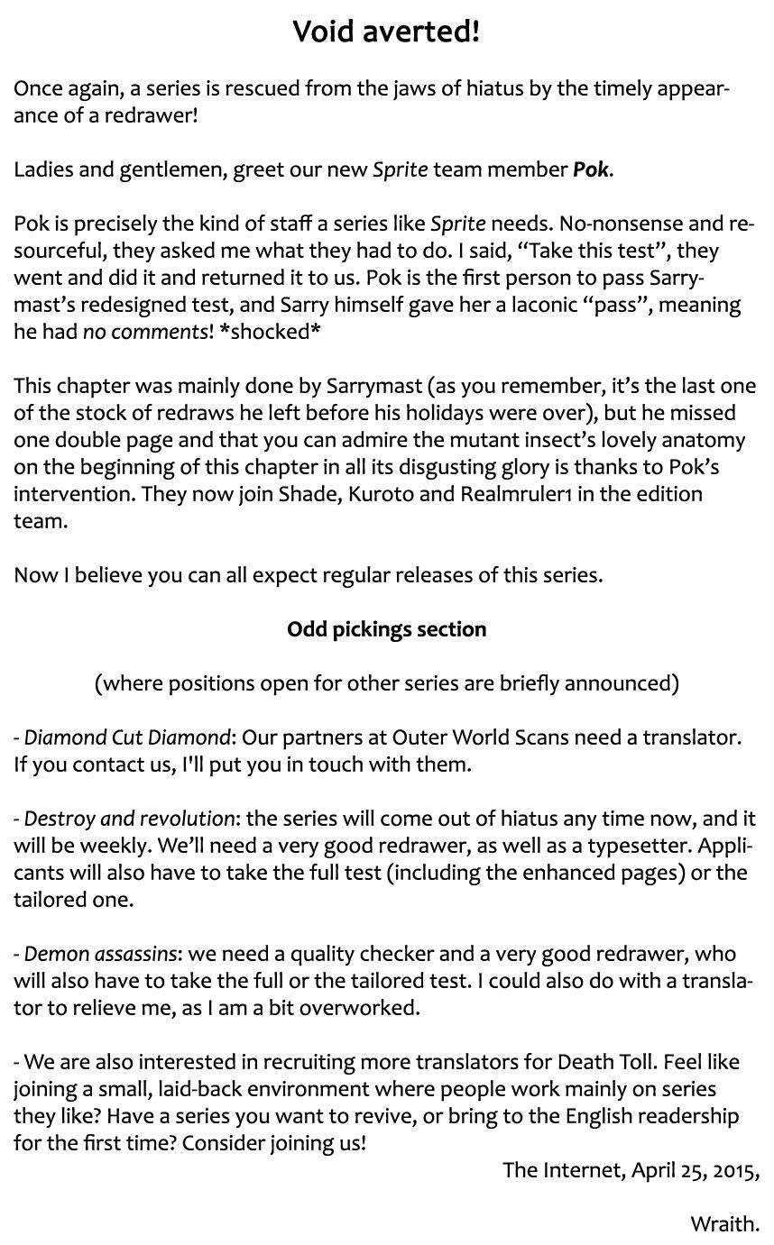 Sprite Chapter 51 page 21 - Chapter 51 : Raid by Takeda's Army