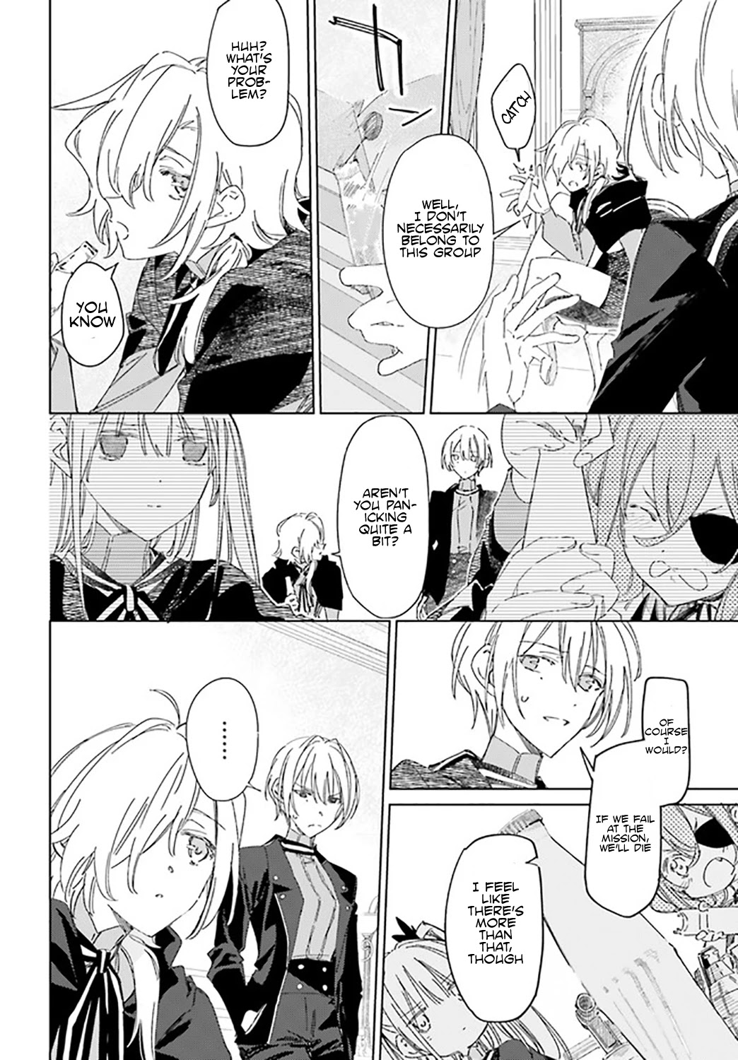 Spy Room Chapter 3.2 page 4 - Chapter 3.2: 「Cooperation」 Second Part