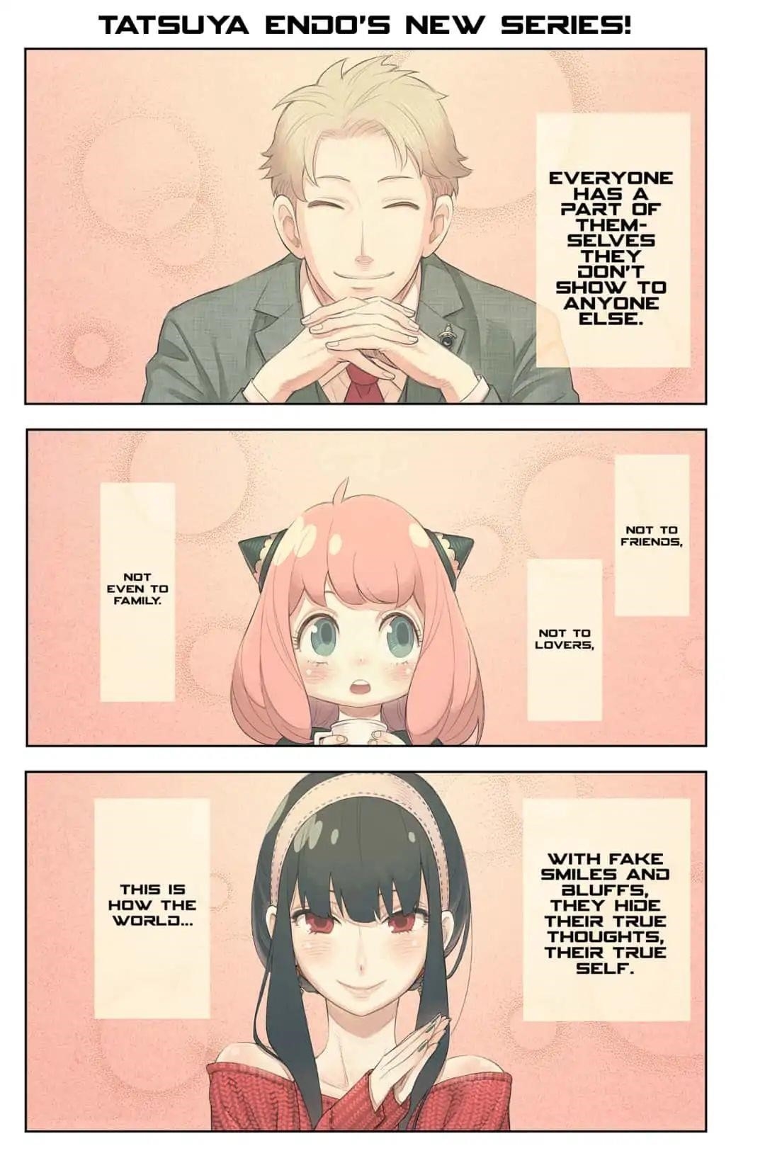 Spy x Family manga, chapter 1, page 1 of 71