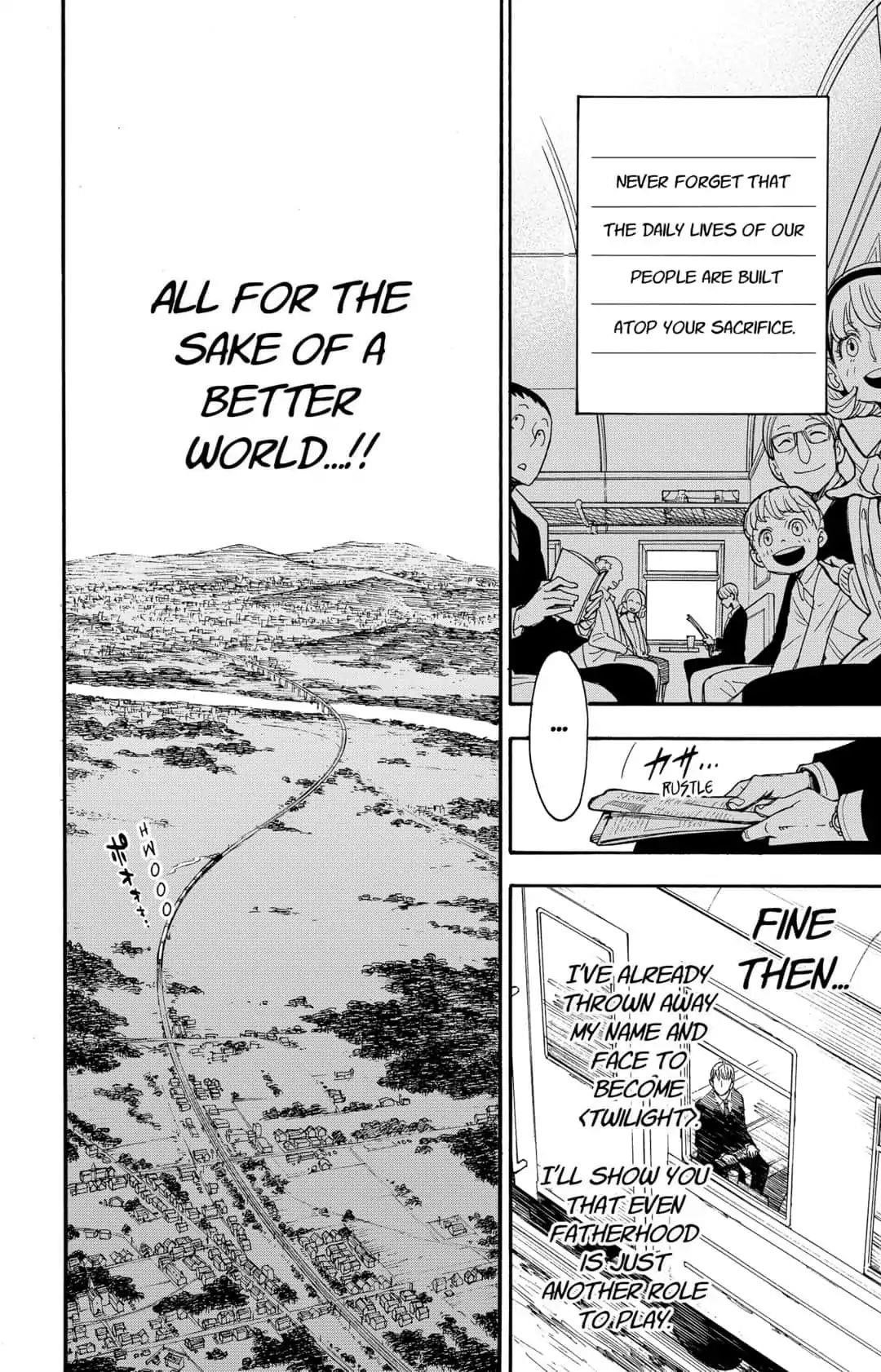 Spy x Family manga, chapter 1, page 16 of 71